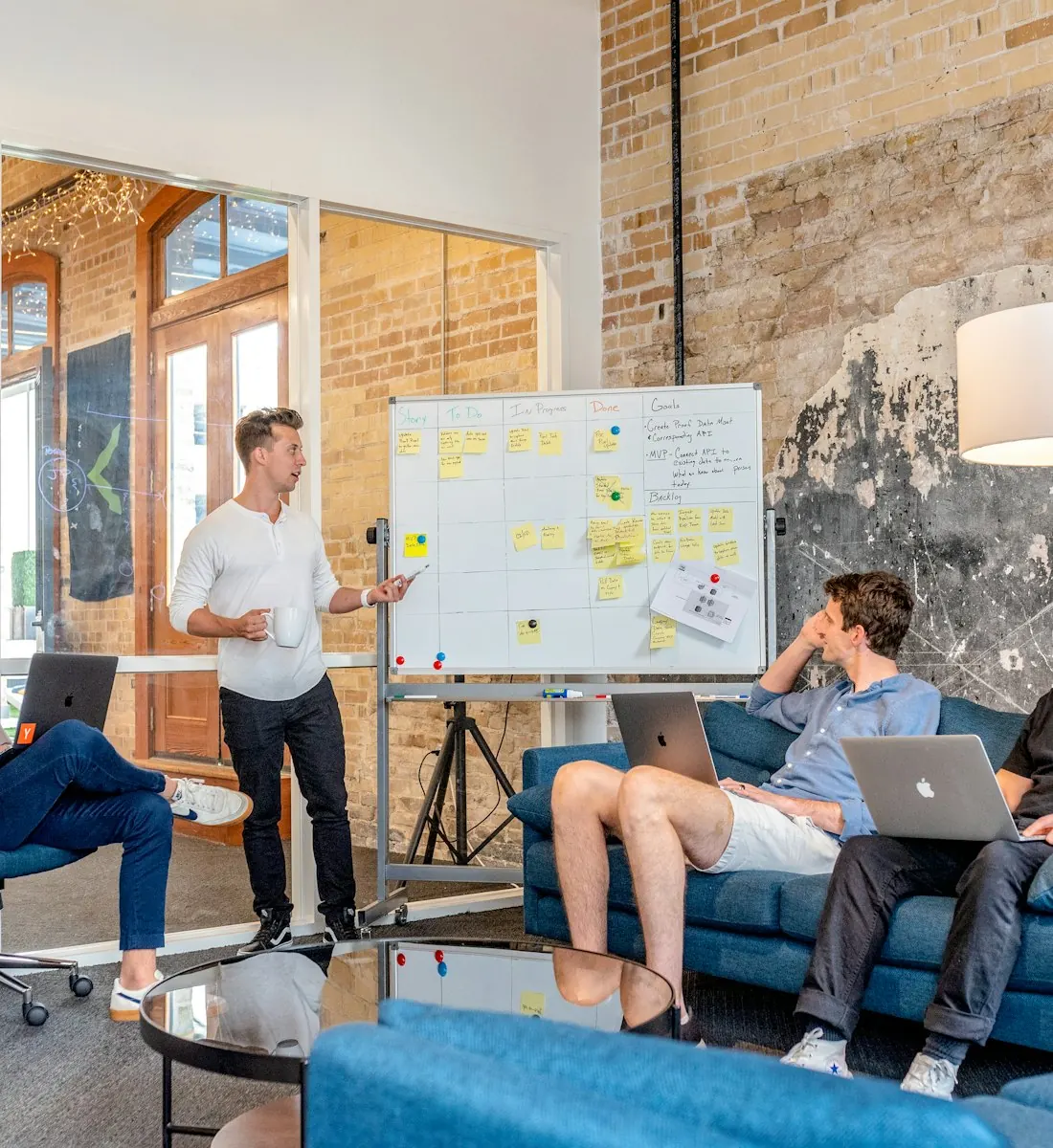 Strategy session for an industry marketing plan
